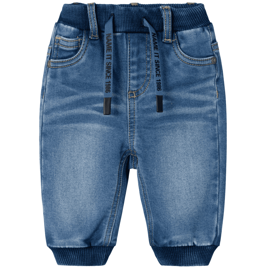 name it Jeans polaire Nbmben Medium Blue Denim