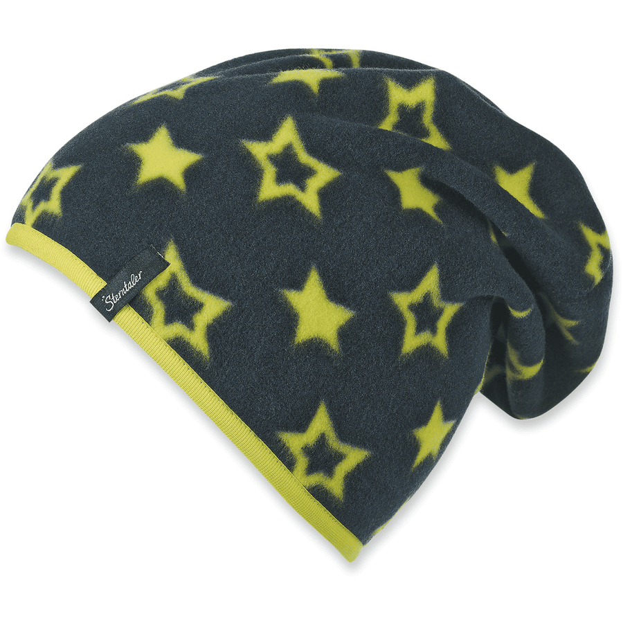 Sterntaler tyttöjen Slouch Beanie Stars -mikrofleece marine 