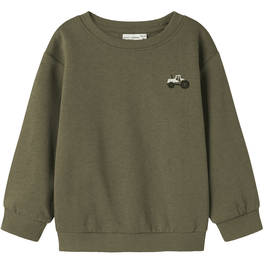 name it Sweatshirt Nmmvallen Dusty Olive