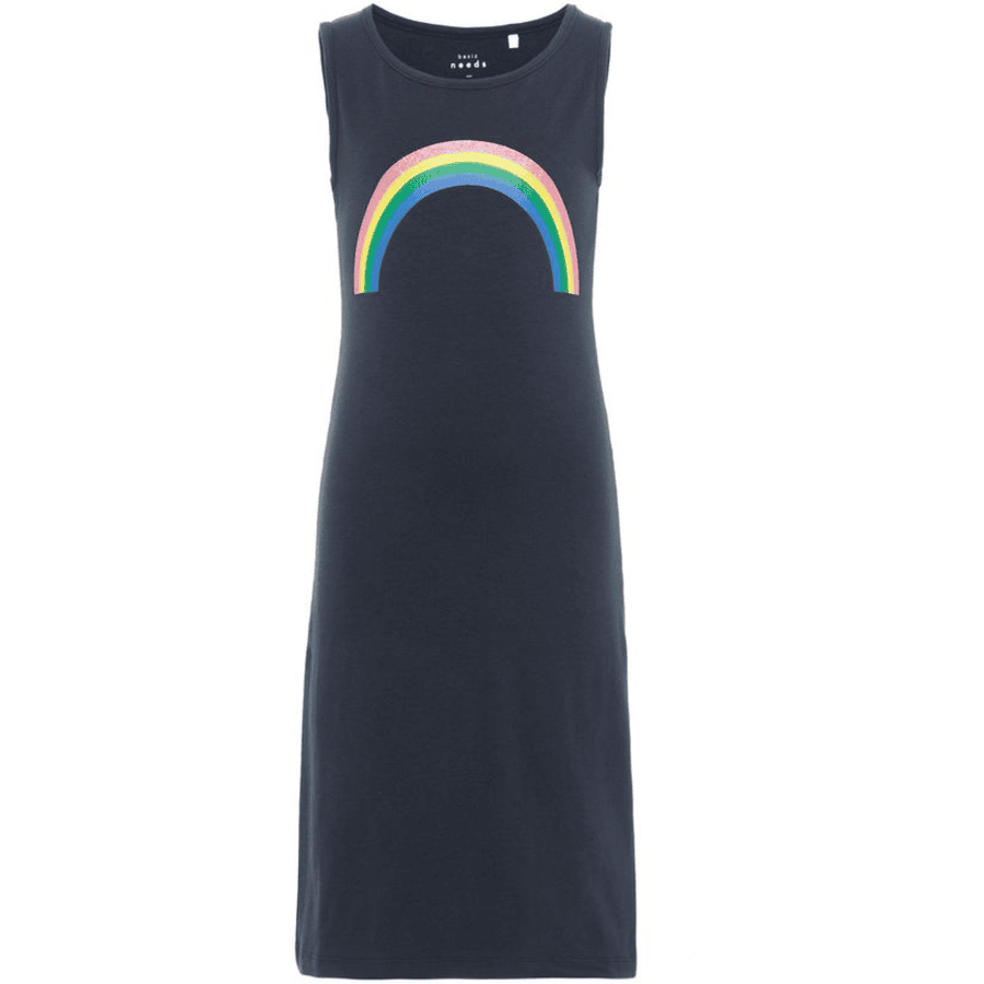 name it Girl s Vestido Nkfvippa zafiro oscuro Rainbow