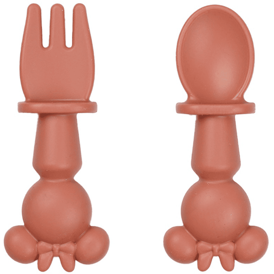 Stor Set de couverts Minnie en silicone