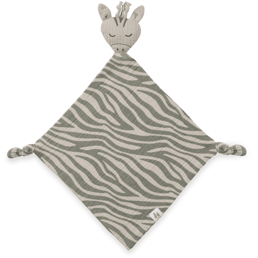 hauck Snuggle cloth Cuddle N Play Zebra Sage