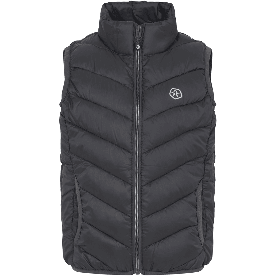 Color Kids Gilet noir-gris