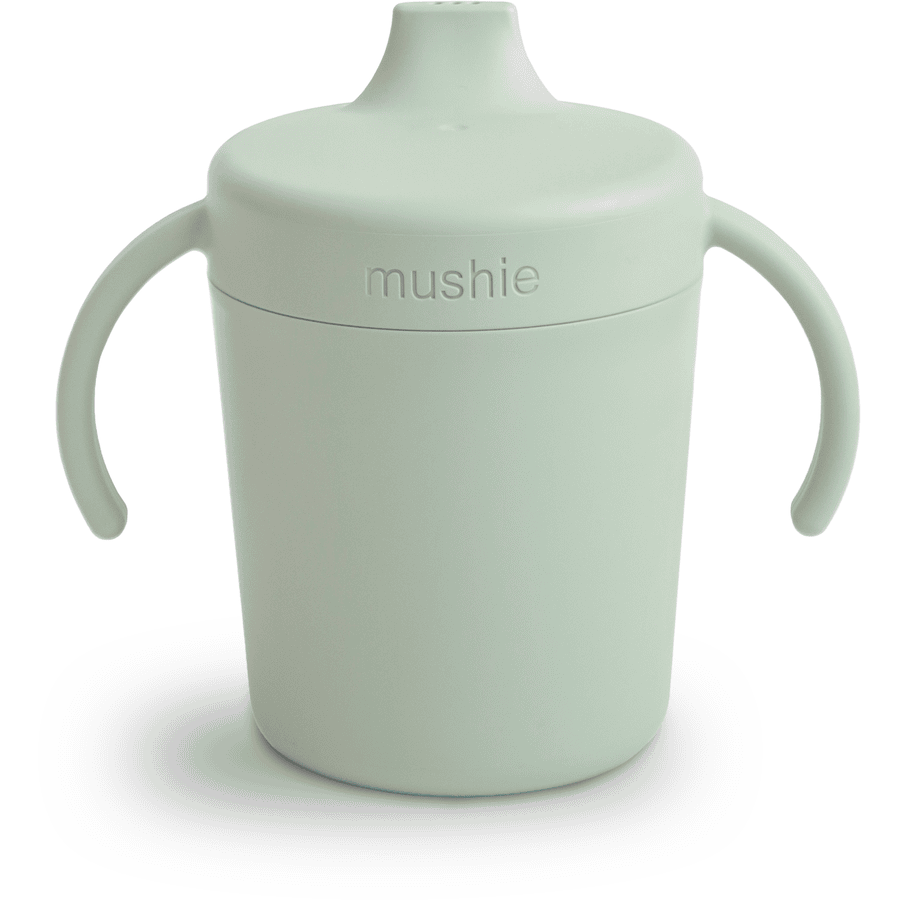 mushie Sippy cup say