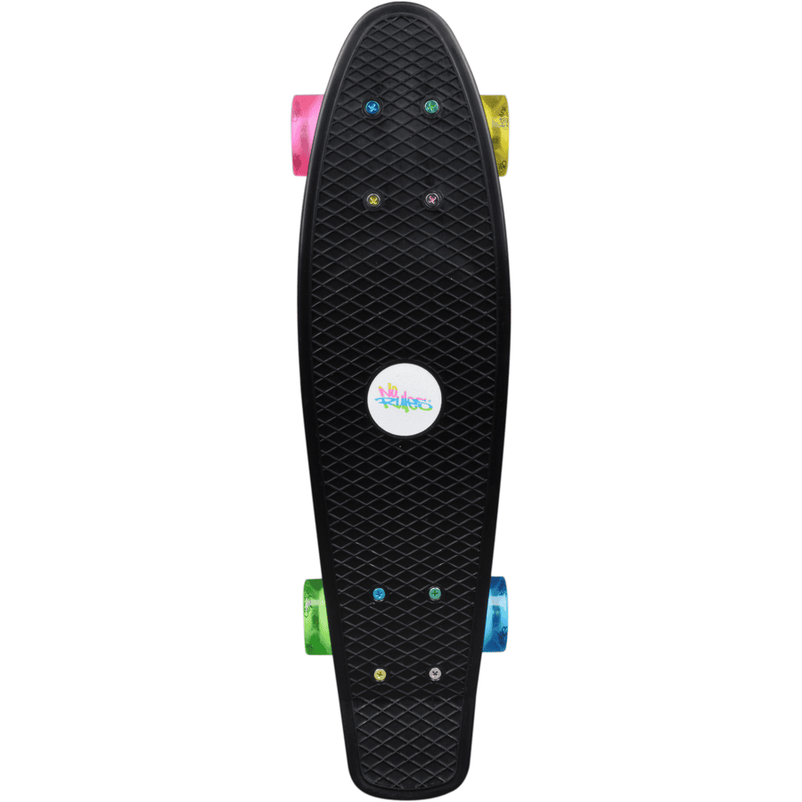 AUTHENTIC SPORTS Skateboard fun,  neon 