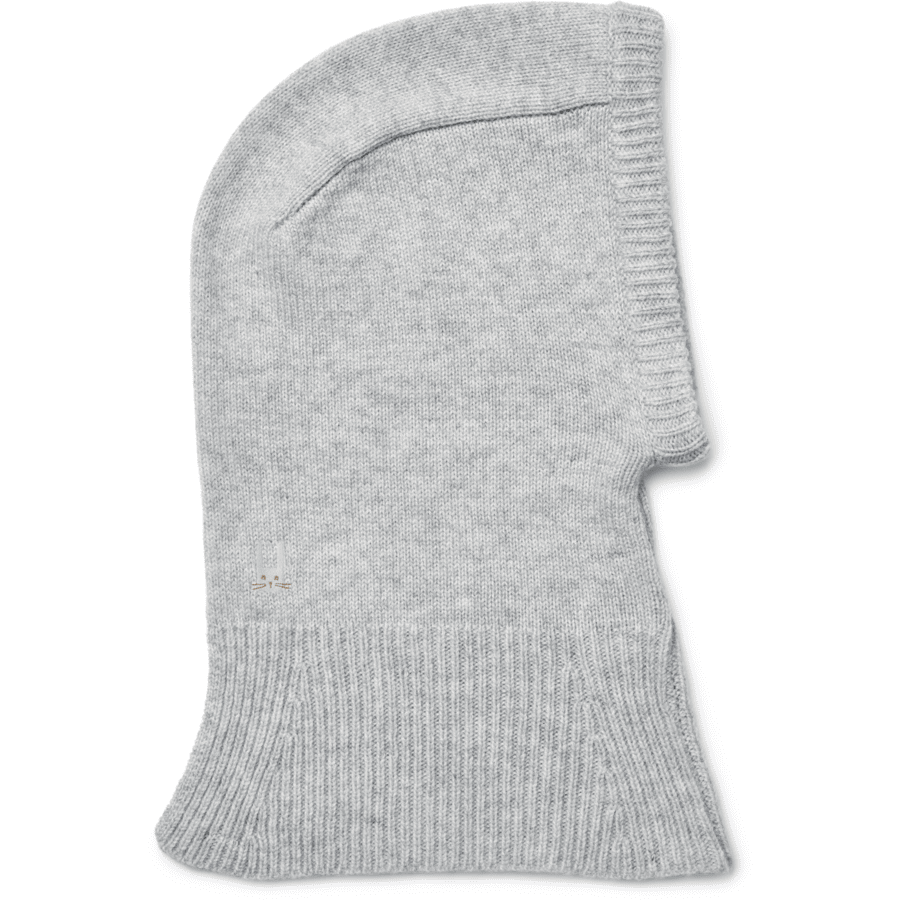 LIEWOOD Azalea Balaclava bonnet light grey melange 