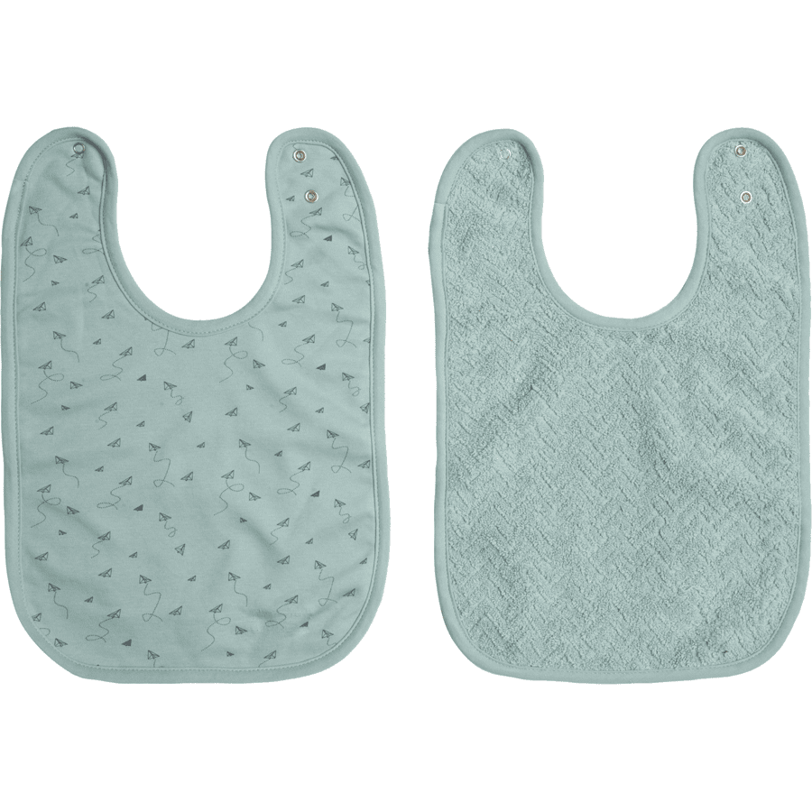 bébé jou® Bib 2-pack Fabulous Pappersplan