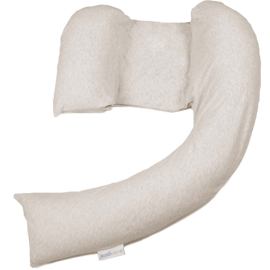 Dreamgenii Voedingskussen - Marl beige