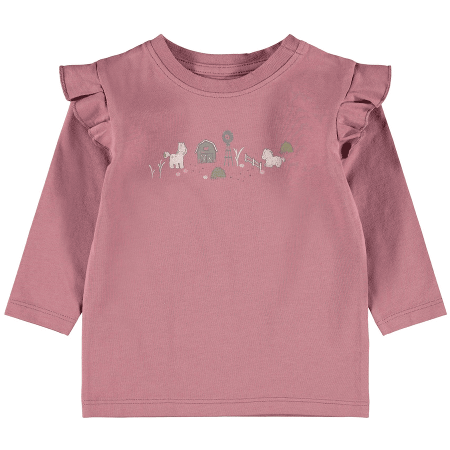 name it Langarmshirt Nbfloraine Deco Rose