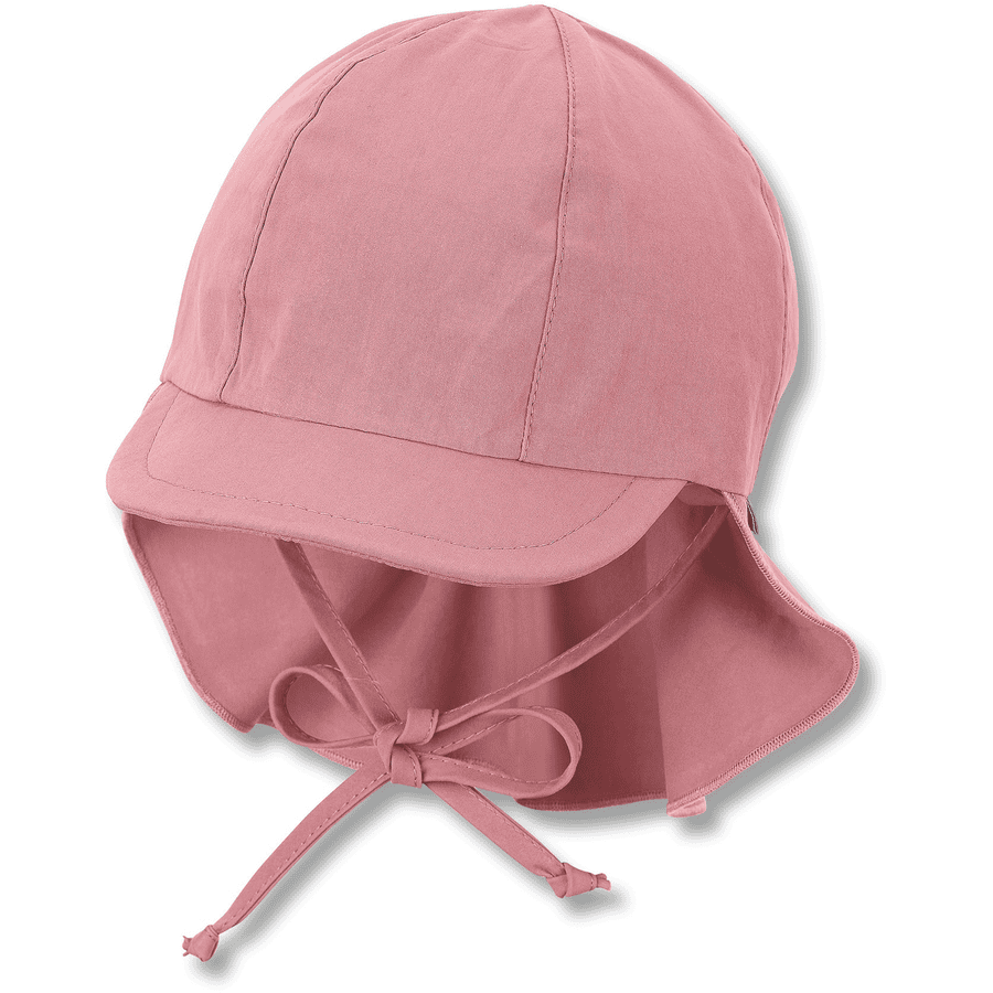 Sterntaler Peaked cap met nekbescherming licht paars 