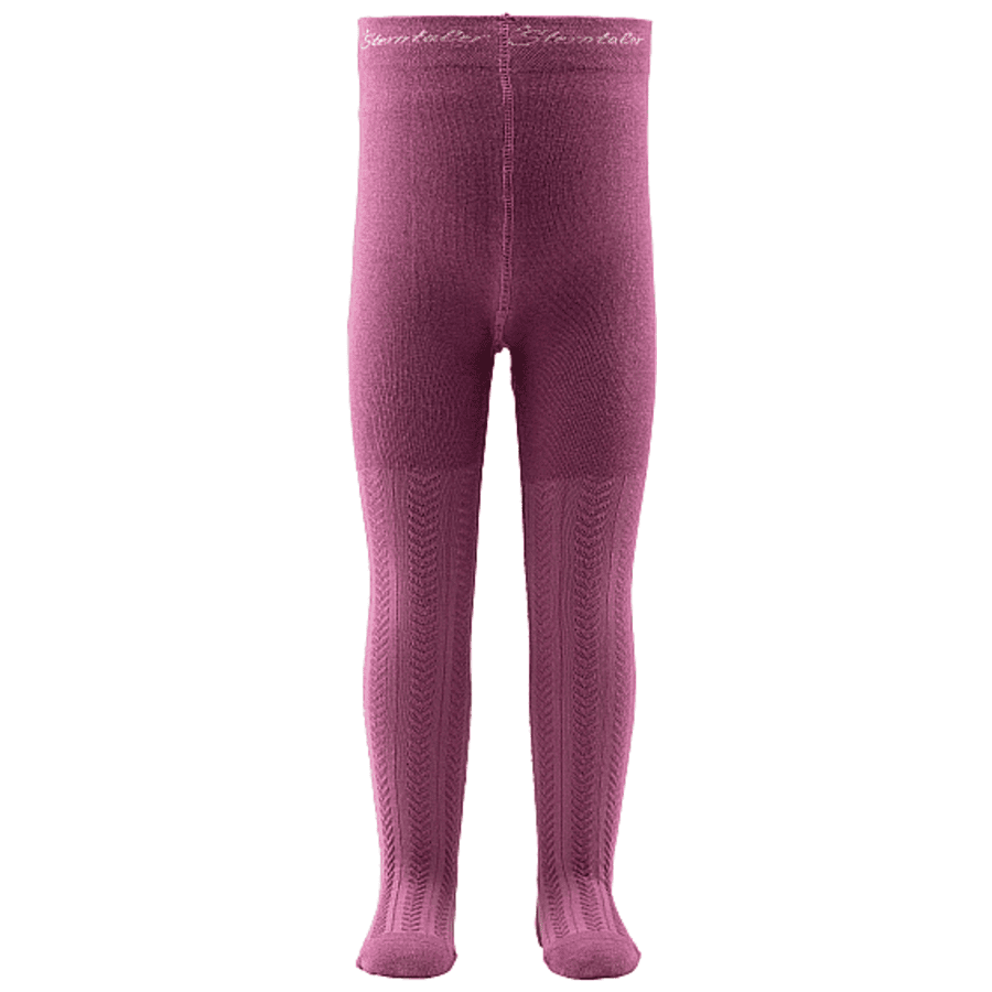 Sterntaler Strumpfhose Struktur beerenrosa 