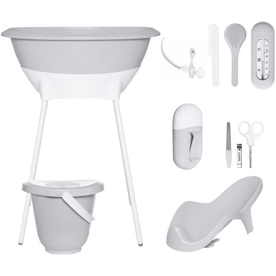 Luma® Babycare Badset Design Light Grey