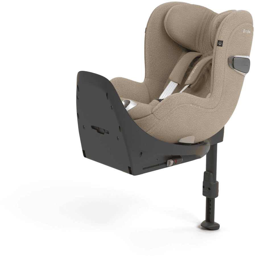 cybex PLATINUM Reboarder Sirona T I-Size Cozy Beige Plus mit Basisstation Base T