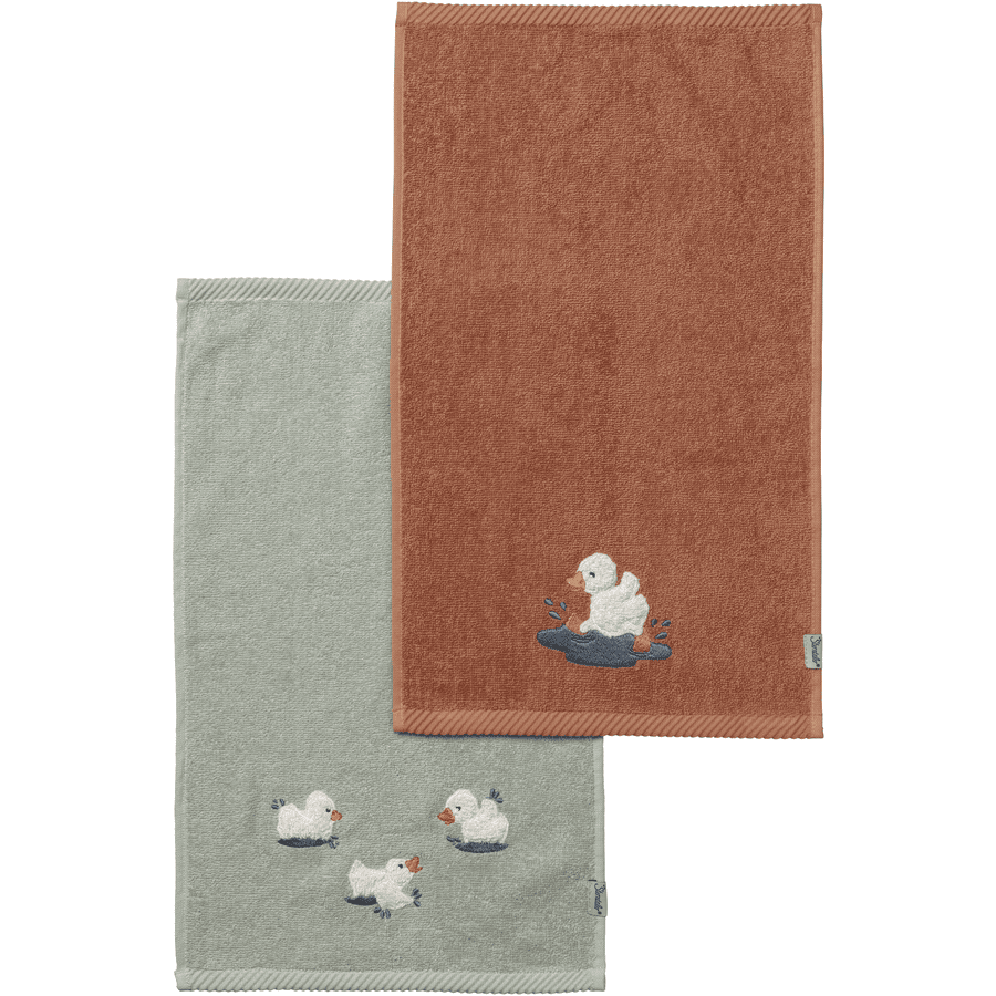 Sterntaler Dětský ručník dvojité balení 50 x 30 cm Edda barevný