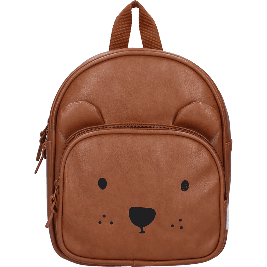 Kidzroom Rucksack Porto Beary Excited, cognac