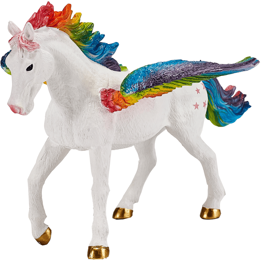 Mojo Fantasy-Spielzeug Pegasus Regenbogen