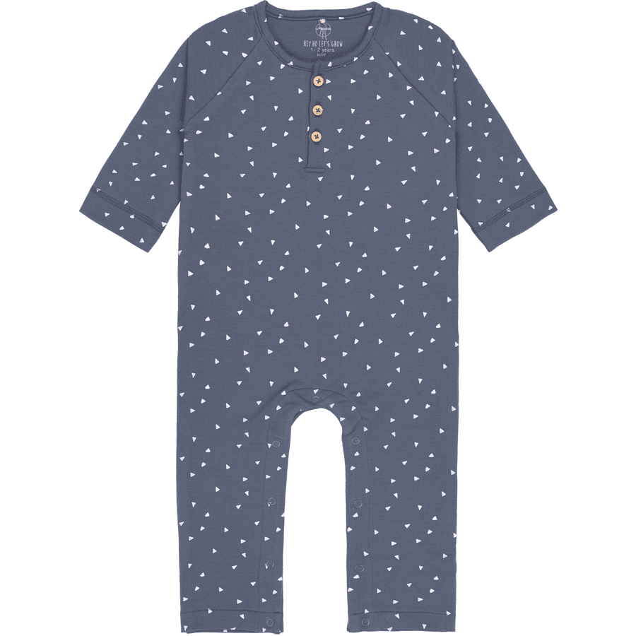 LÄSSIG Baby overall Driehoek blauw