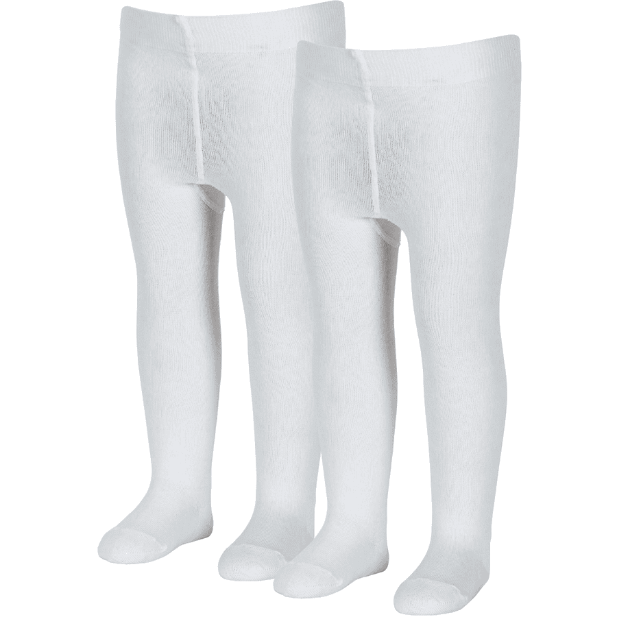 Sterntaler Pantyhose uni double pack white
