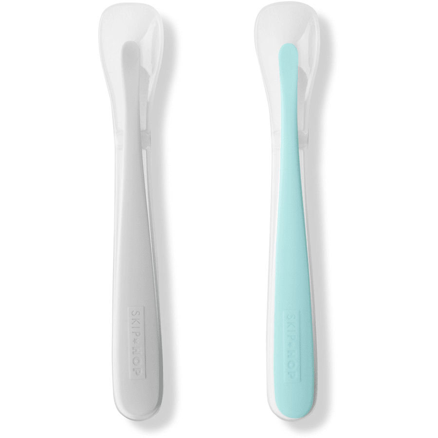 SkipHop Brew lepel, grijs/turquoise, set van 