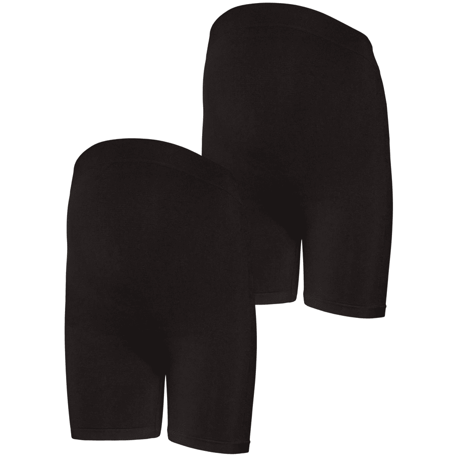 mama;licious shorts Maternidad MLEMMA 2-pack Black 