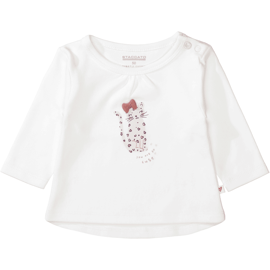 STACCATO T-shirt blanc cassé 