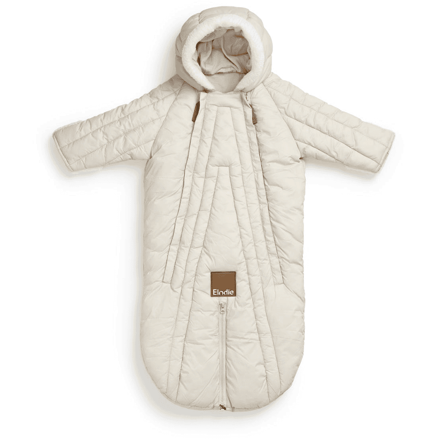 Elodie Baby jumpsuit - Crèmekleurig White 