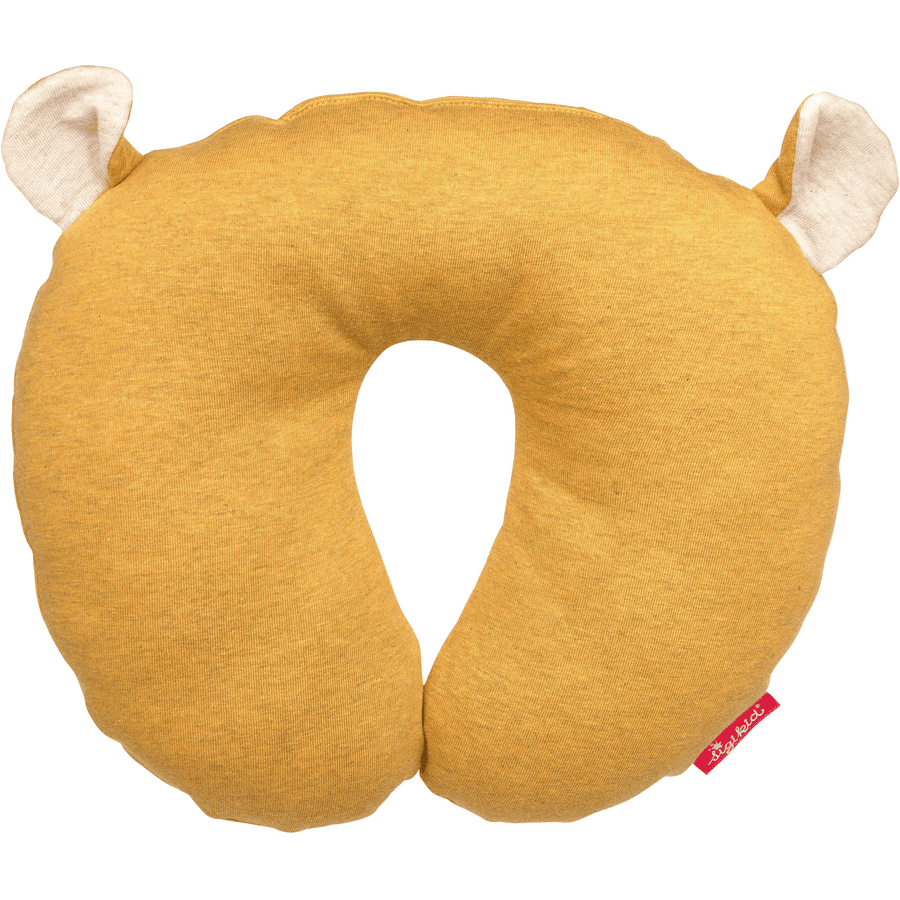 sigikid® Coussin tour de cou ours Yellow jaune