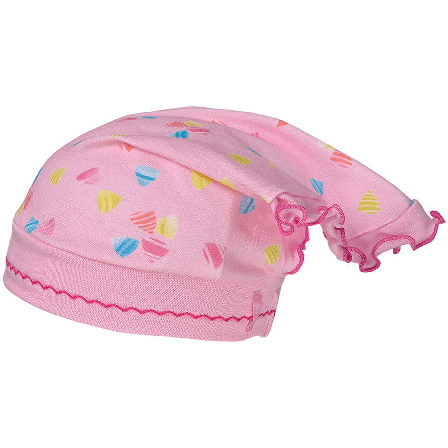 maximo Girls bandana zmrzlina světle růžovo-žlutá