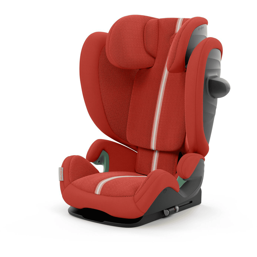 cybex GOLD Silla de coche Solution G i-fix Hibiscus Red Plus