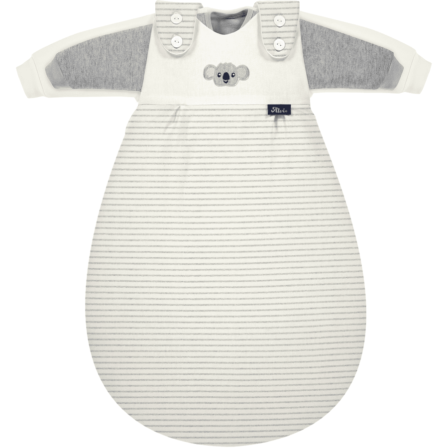 Alvi ® Baby-Mäxchen® 3st ekologisk Cotton Ringlets Koala grå