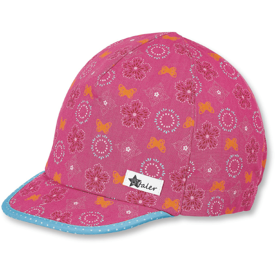 Sterntaler Girls  peaked cap magenta 