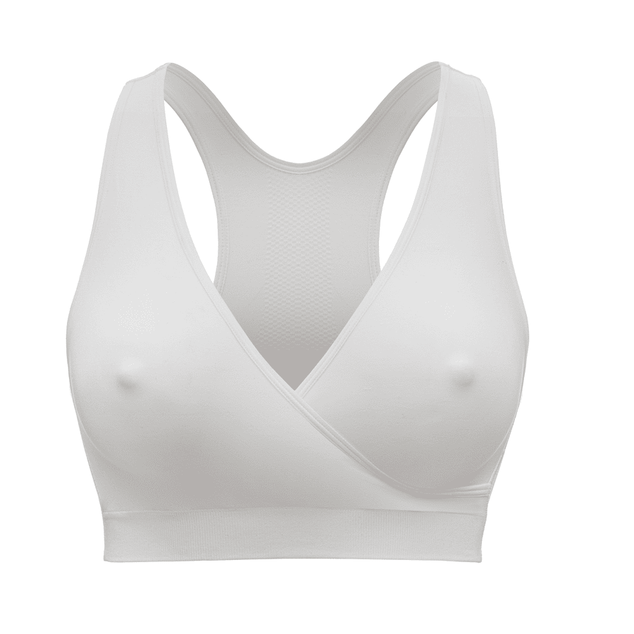 medela Keep Cool™ Breathable Sleep Bustier for Pregnancy and Lactation biały