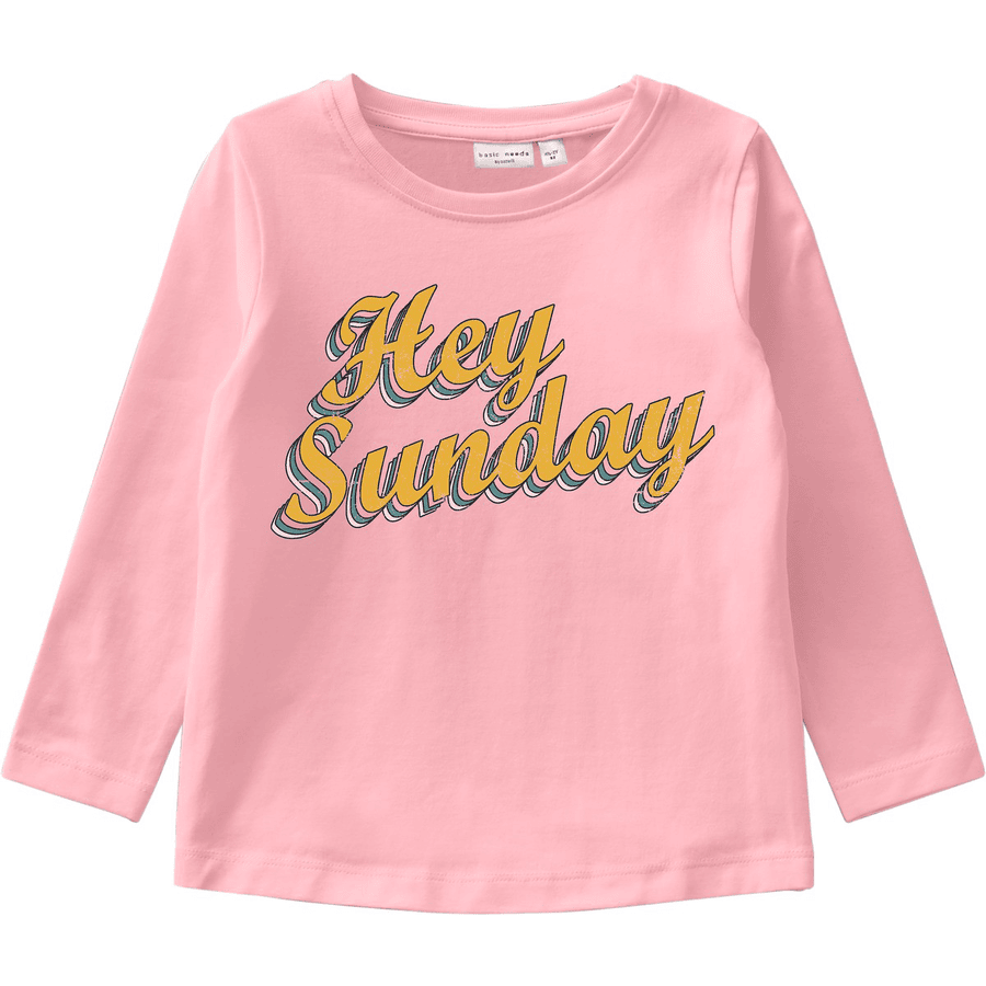 name it Camisa de manga larga infantil NMFVIX Coral Blush 