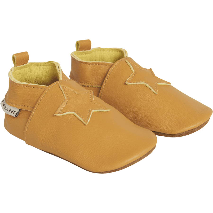EN FANT Pantoufle Leather Inca Gold