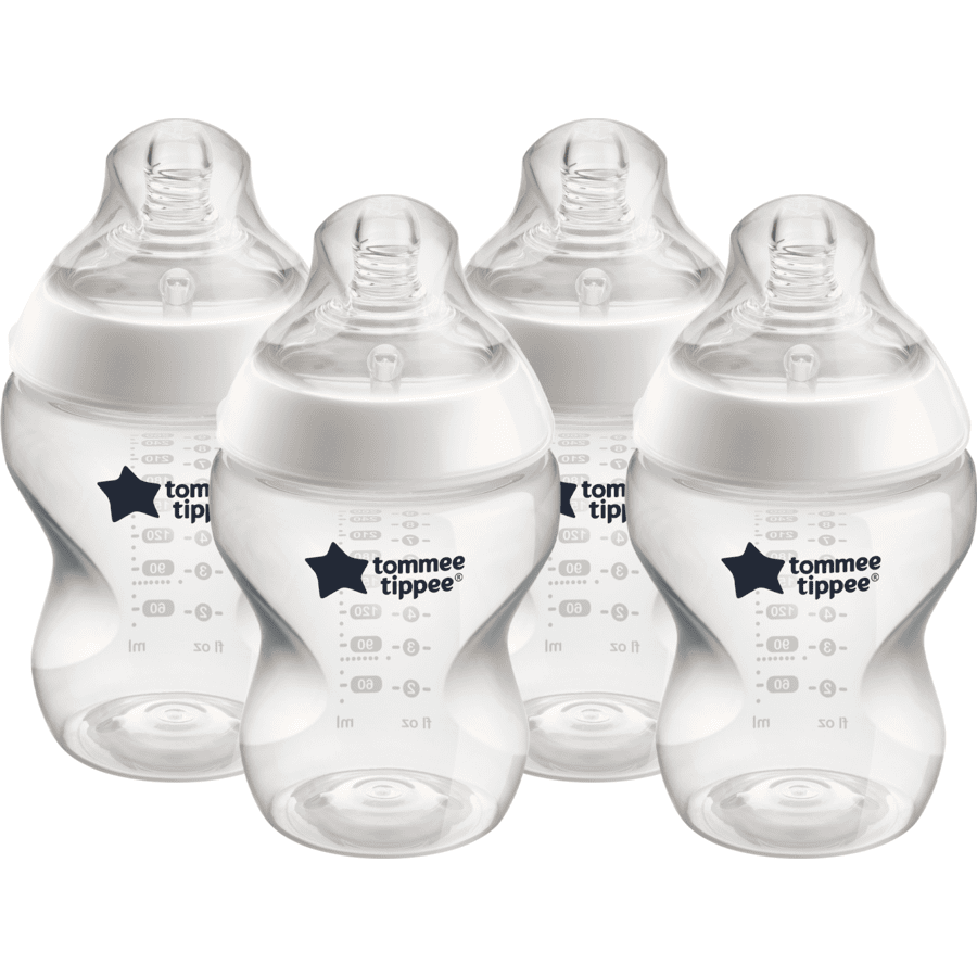 Tommee Tippee Bottiglie più vicine a Nature 4 x Anti colic bottle 260ml trasparente 0m+