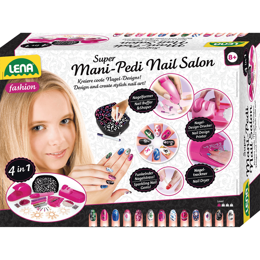 LENA® Zestaw kosmetyczny Mani-Pedi Nail Salon