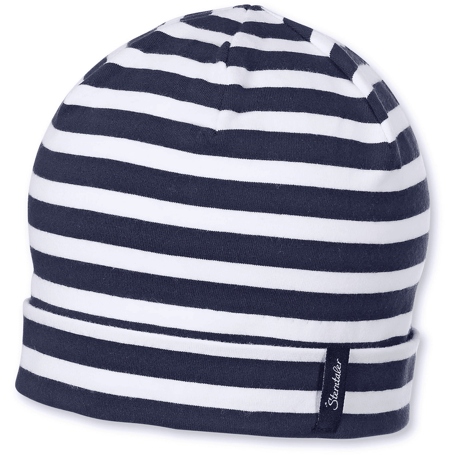 Sterntaler Beanie Beanie Slouch Stribet Jersey marine 