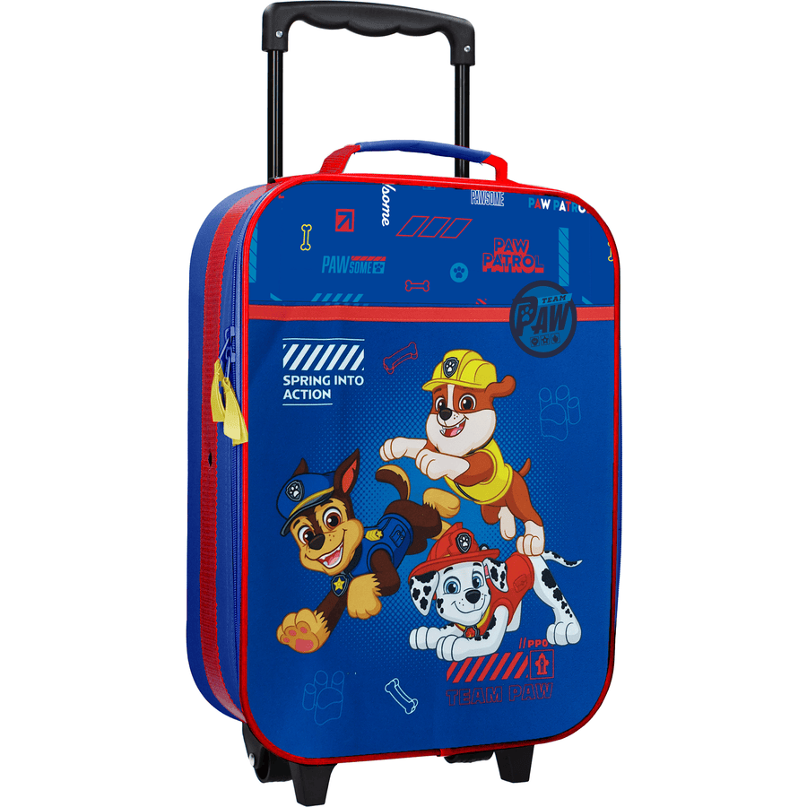 Vadobag Trolley suitcase Paw Patrol Star Of The Show, bleu