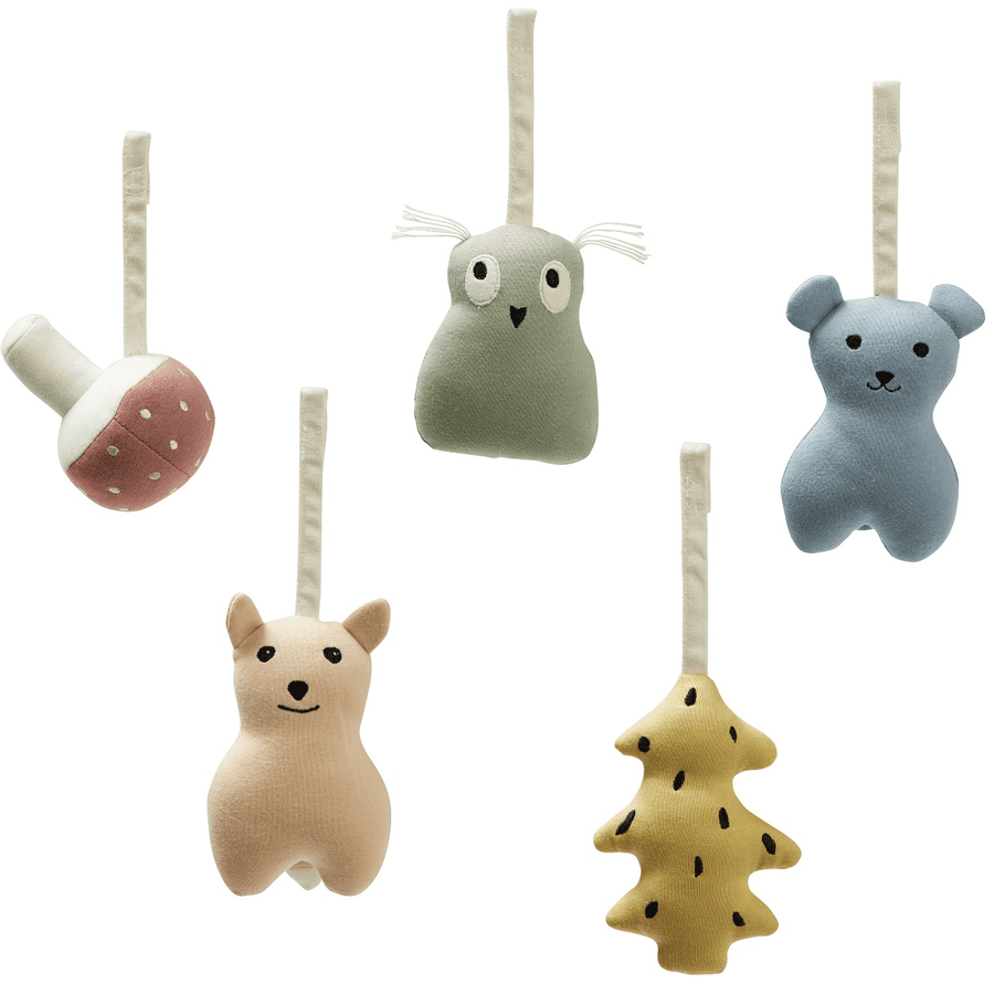 Kids Concept ® Zawieszki Edvin forest 5 elementów
