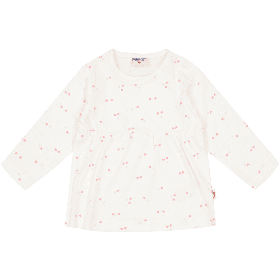 SALT AND PEPPER Langarmshirt AOP off-white