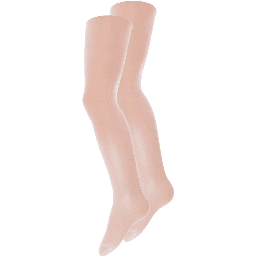Ewers Fine tights 2-pakning 40DEN Gloss White
