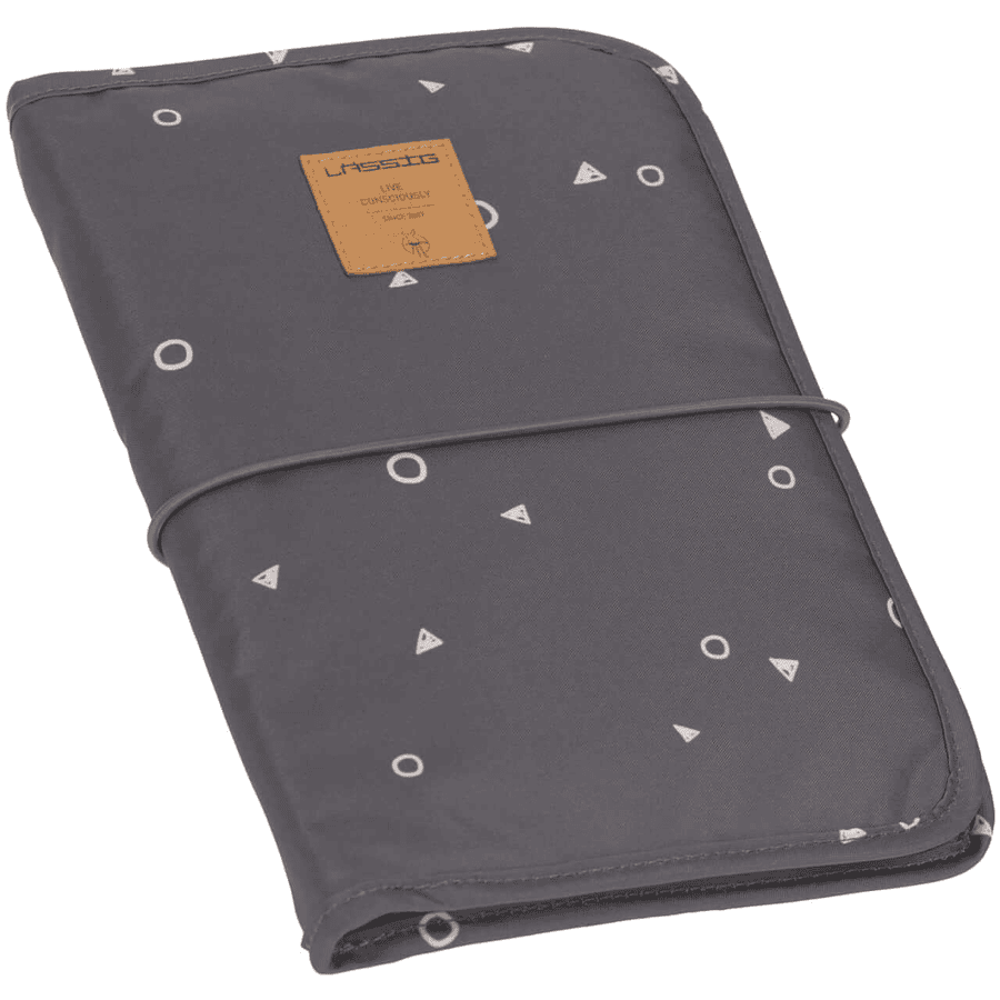 LÄSSIG Bolso cambiador Casual Changing Pouch Universe anthracite