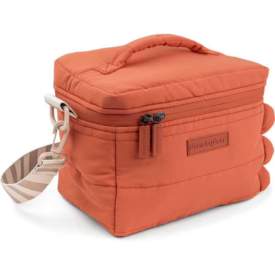 Done by Deer ™ Croco Papaya vatteret termotaske