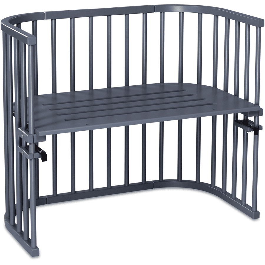 babybay Lit cododo Maxi, hêtre, gris 