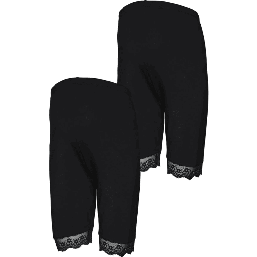 mama;licious Barsel shorts MLEMMA 2-pack Black 