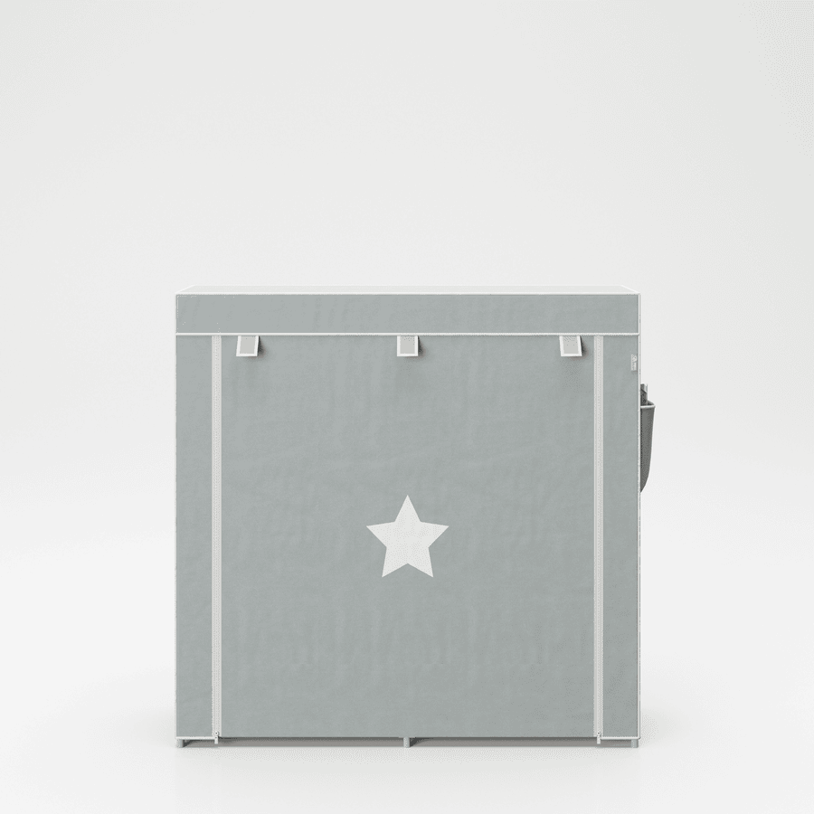 Tekstil oppbevaringsskap XL Little Stars 113 x 28 x 90 cm