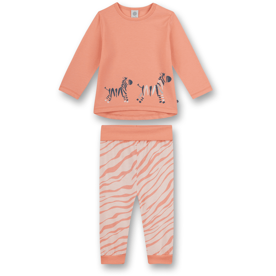 Sanetta pyjama zebra roze