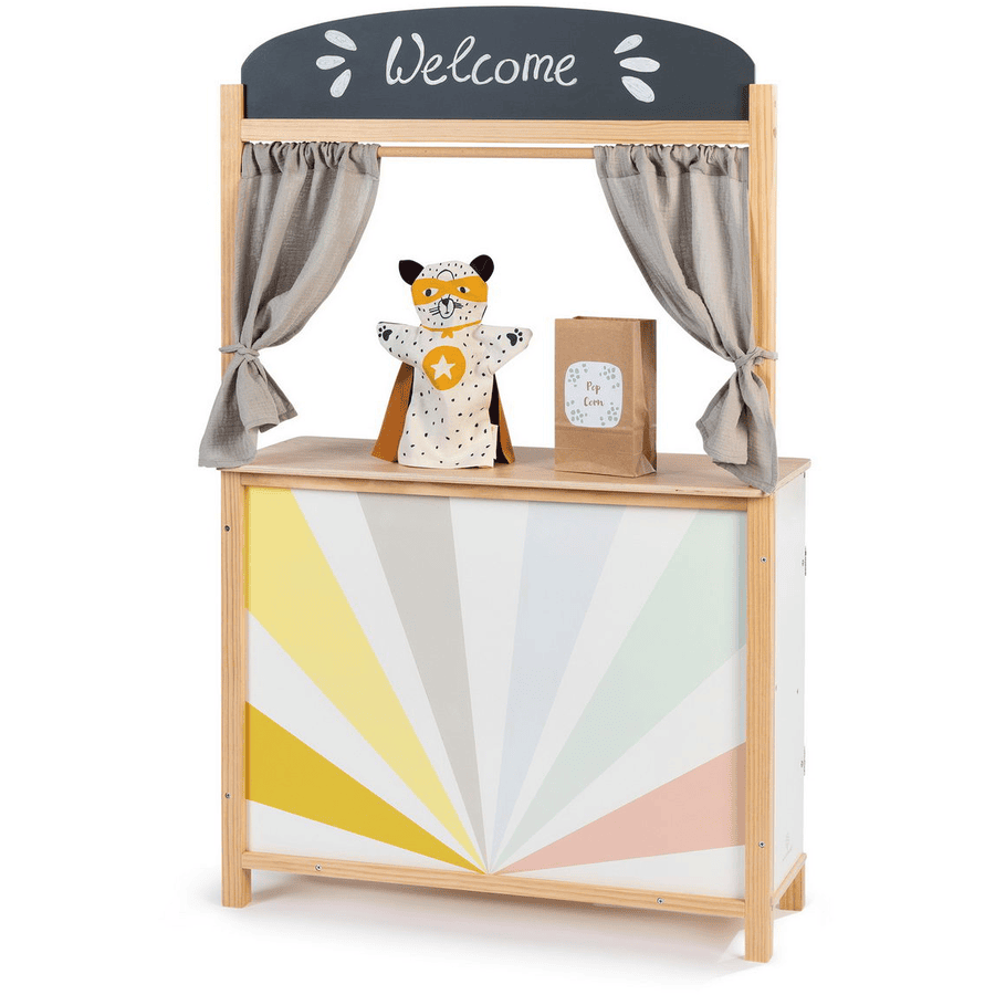 Teatro de titeres y tienda de juguete madera - rosaoazul.es