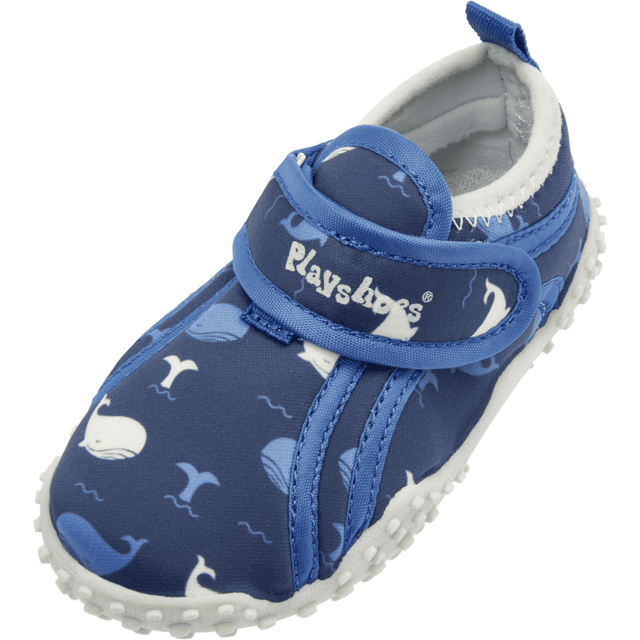 Playshoes  Aqua-chaussure baleine marine 