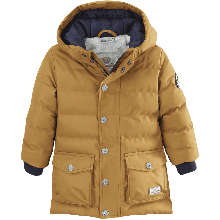 killtec Parka acolchada con capucha camel